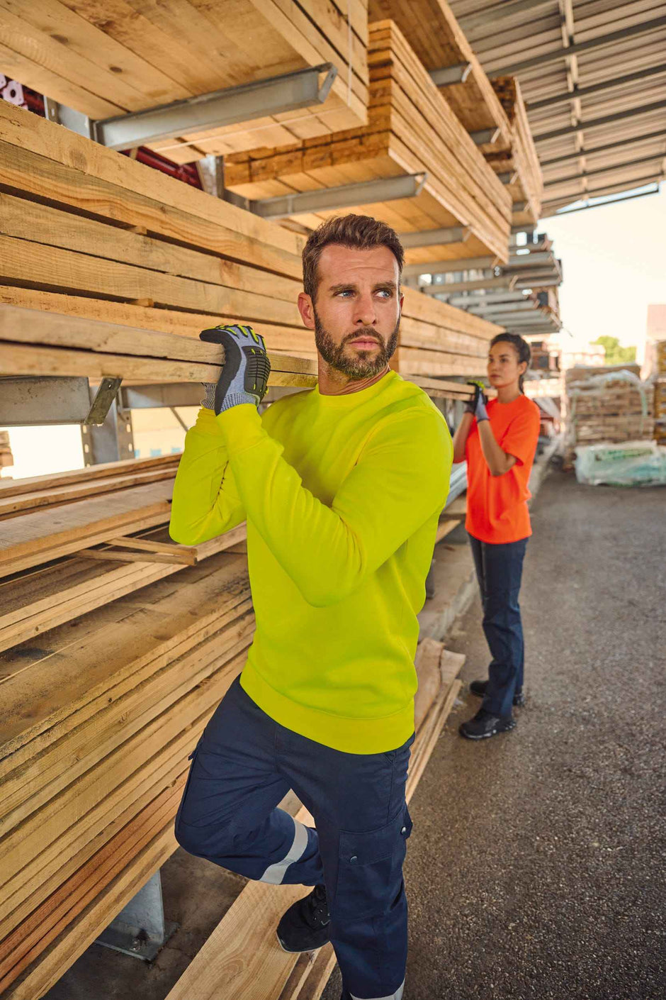 WK308 - T-shirt unisexe écoresponsable coton/polyester WK. Designed To Work