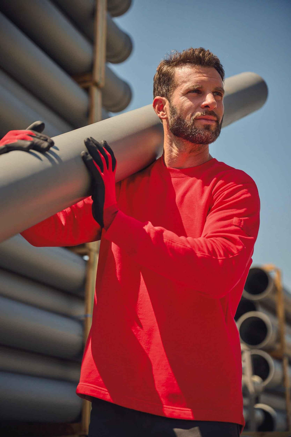 WK4001 - Sweat-shirt manches montées homme - Occifloc