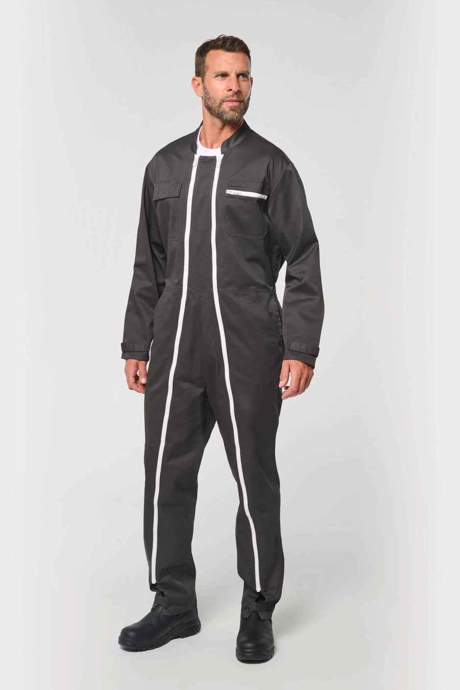 WK830 - Combinaison double zip unisexe WK. Designed To Work