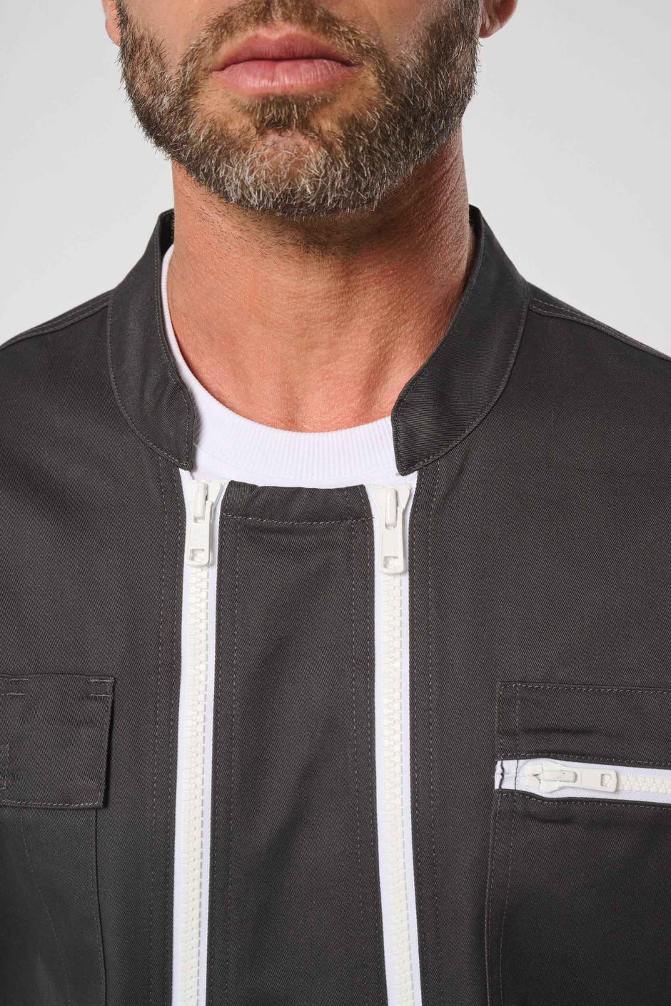 WK830 - Combinaison double zip unisexe WK. Designed To Work