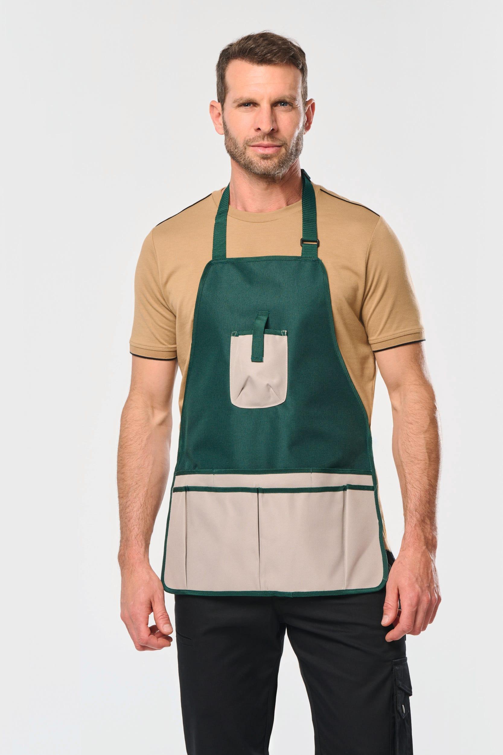 WK840 - Tablier de jardinier imperméable écoresponsable unisexe - Occifloc