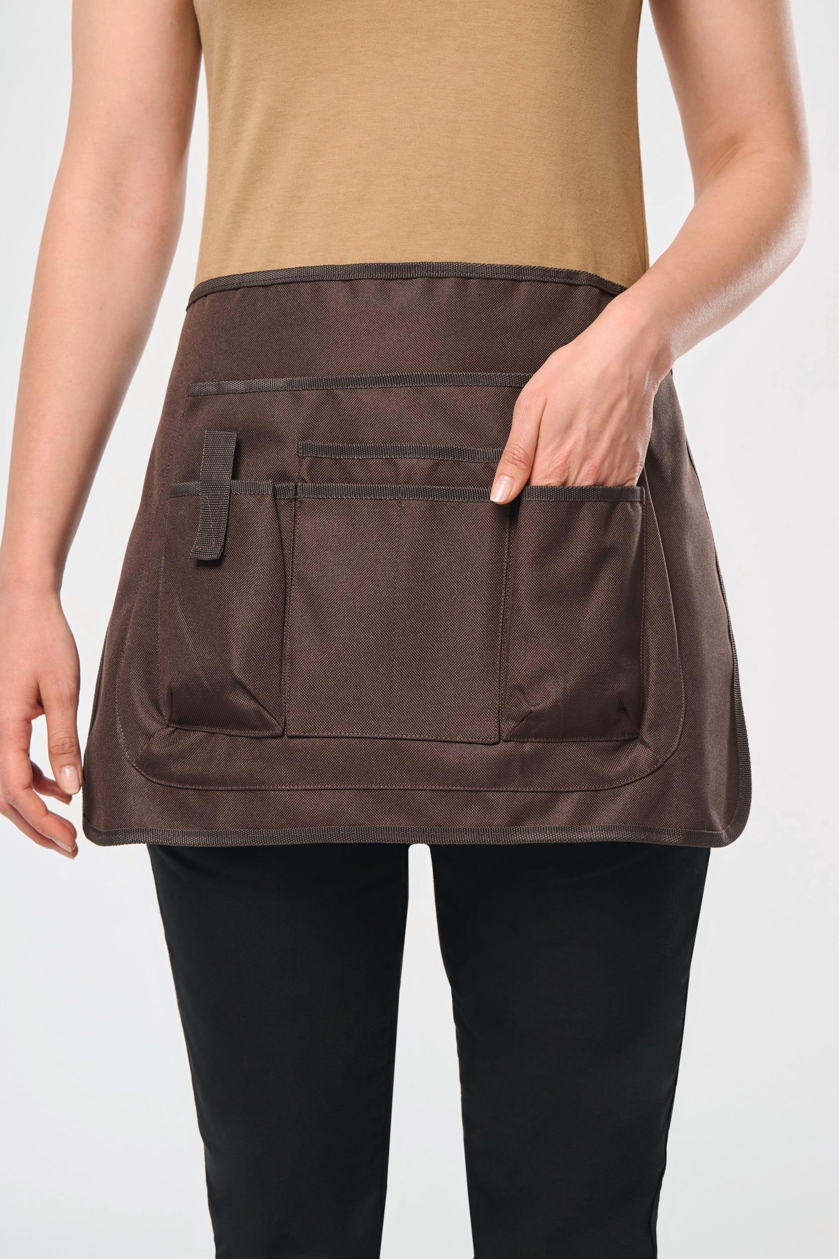 WK841 - Tablier court de jardinage écoresponsable unisexe - Occifloc