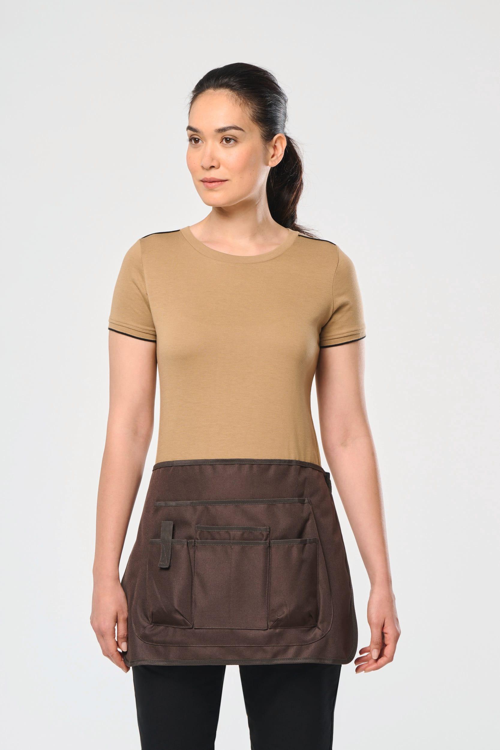 WK841 - Tablier court de jardinage écoresponsable unisexe - Occifloc