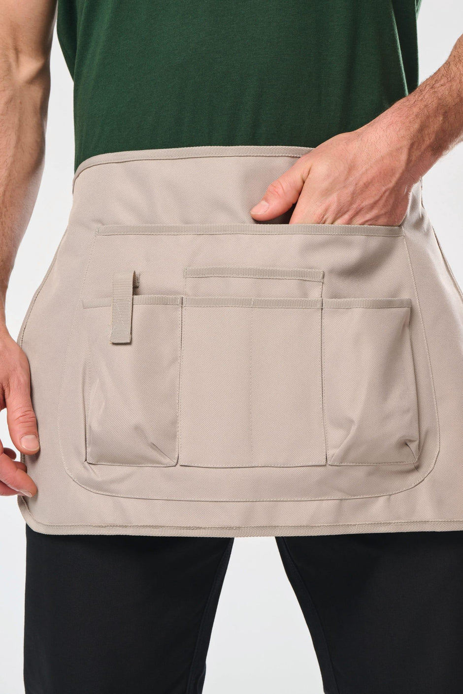 WK841 - Tablier court de jardinage écoresponsable unisexe - Occifloc