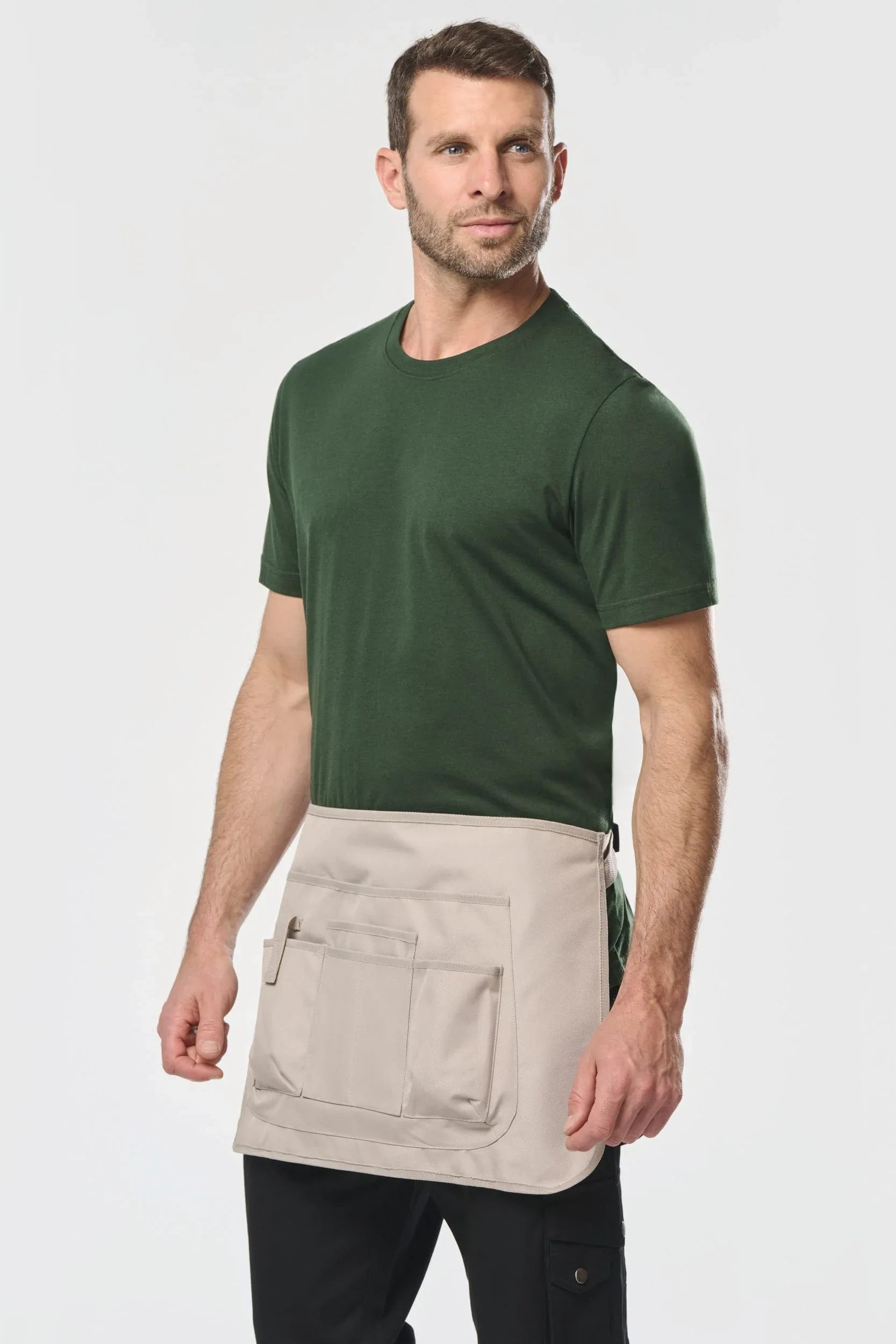 WK841 - Tablier court de jardinage écoresponsable unisexe - Occifloc