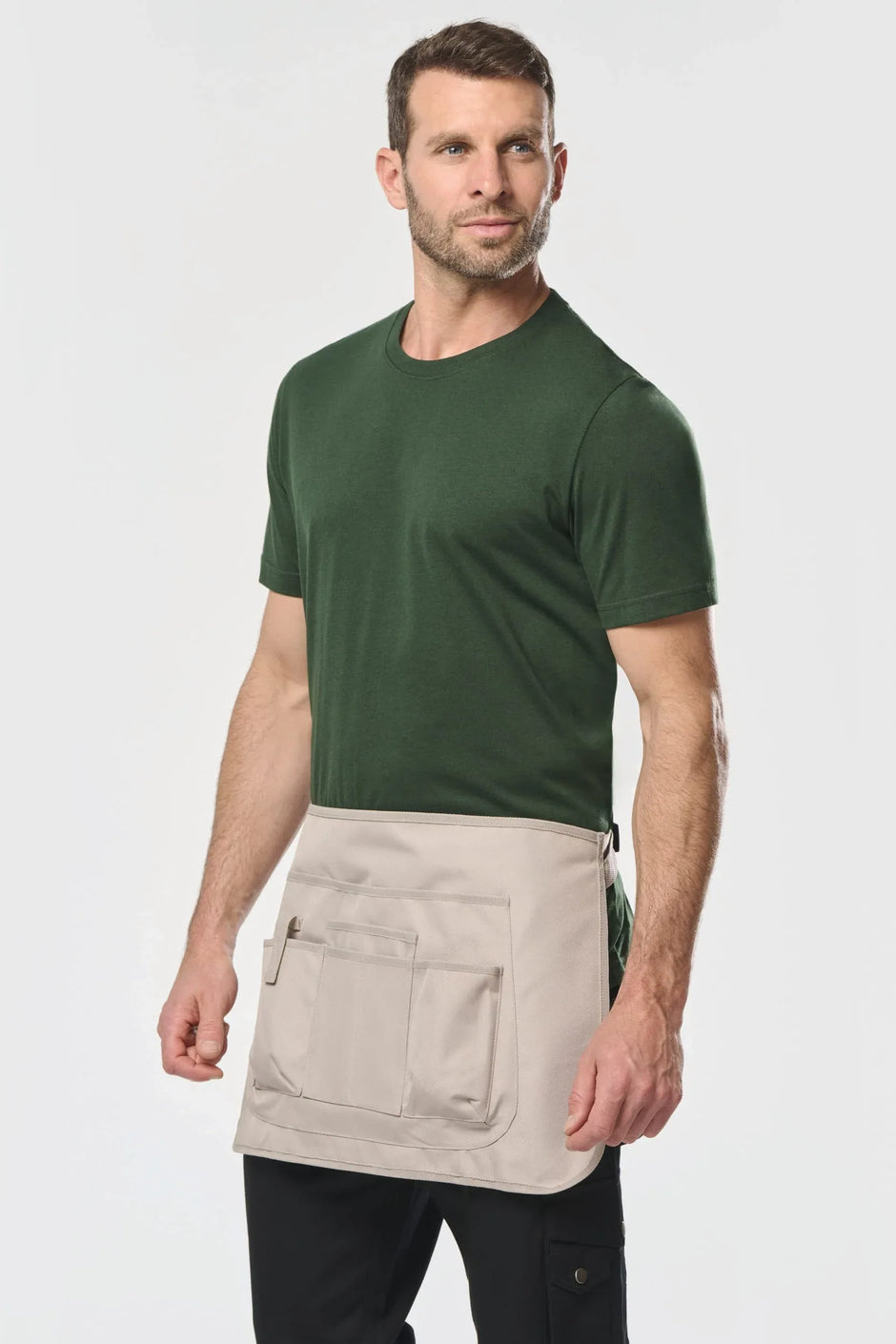 WK841 - Tablier court de jardinage écoresponsable unisexe - Occifloc