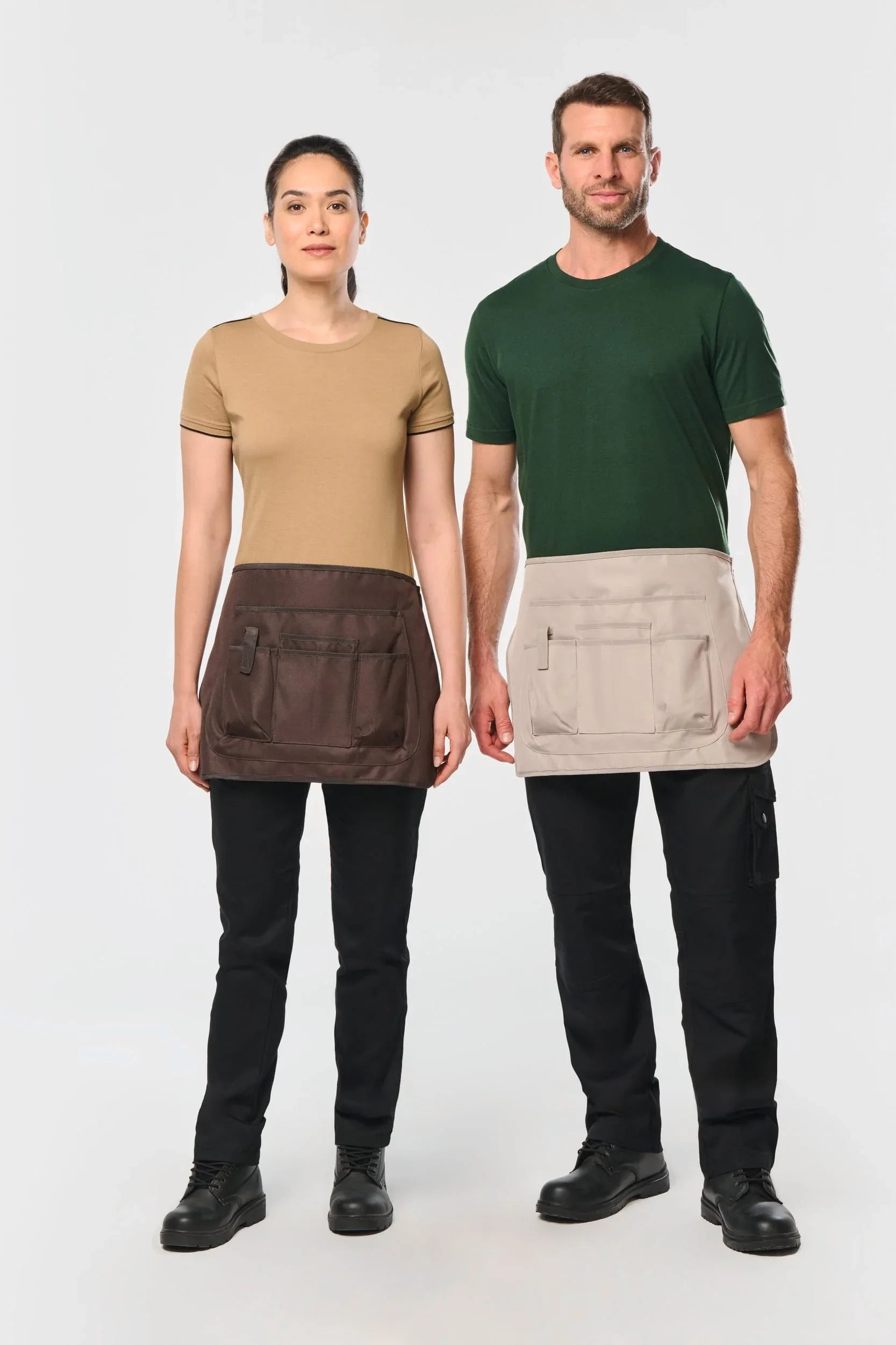 WK841 - Tablier court de jardinage écoresponsable unisexe - Occifloc