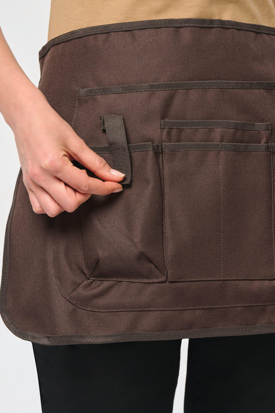 WK841 - Tablier court de jardinage écoresponsable unisexe - Occifloc