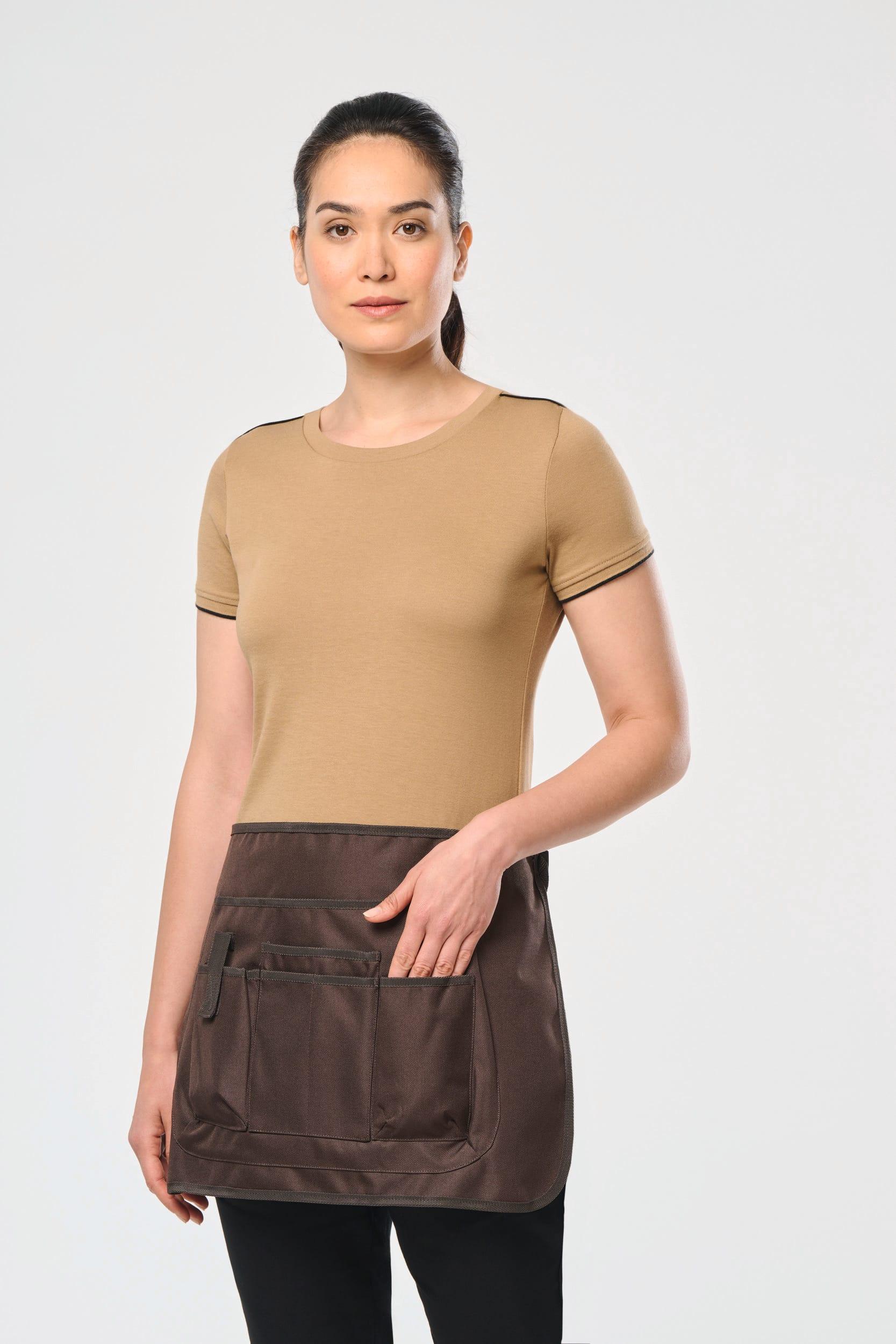 WK841 - Tablier court de jardinage écoresponsable unisexe - Occifloc