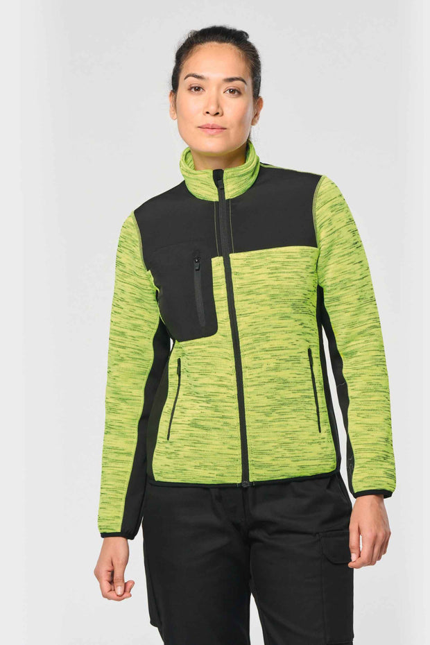 WK9109 - Veste recyclée en polytricot femme WK. Designed To Work