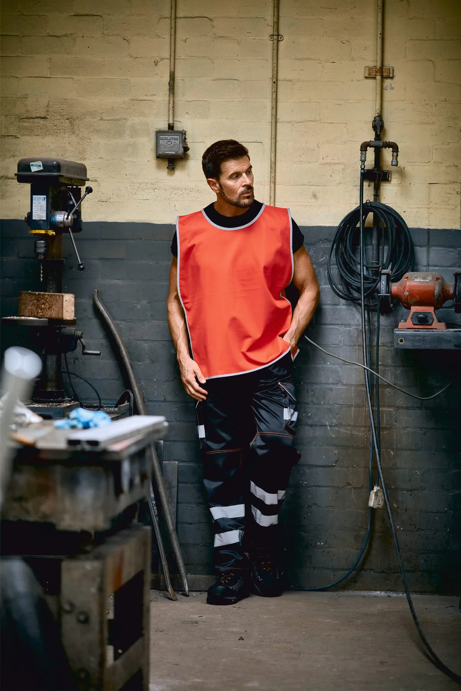 YHVJ259 - Chasuble à bordure réfléchissante Yoko