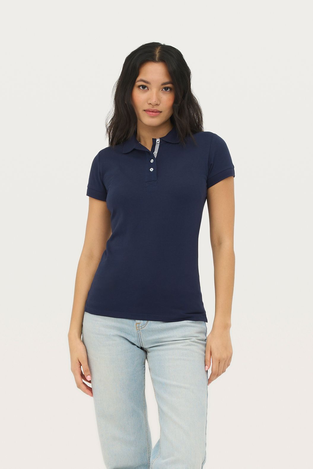 Polo femme SOL'S PORTLAND: coton peigné, élégant.