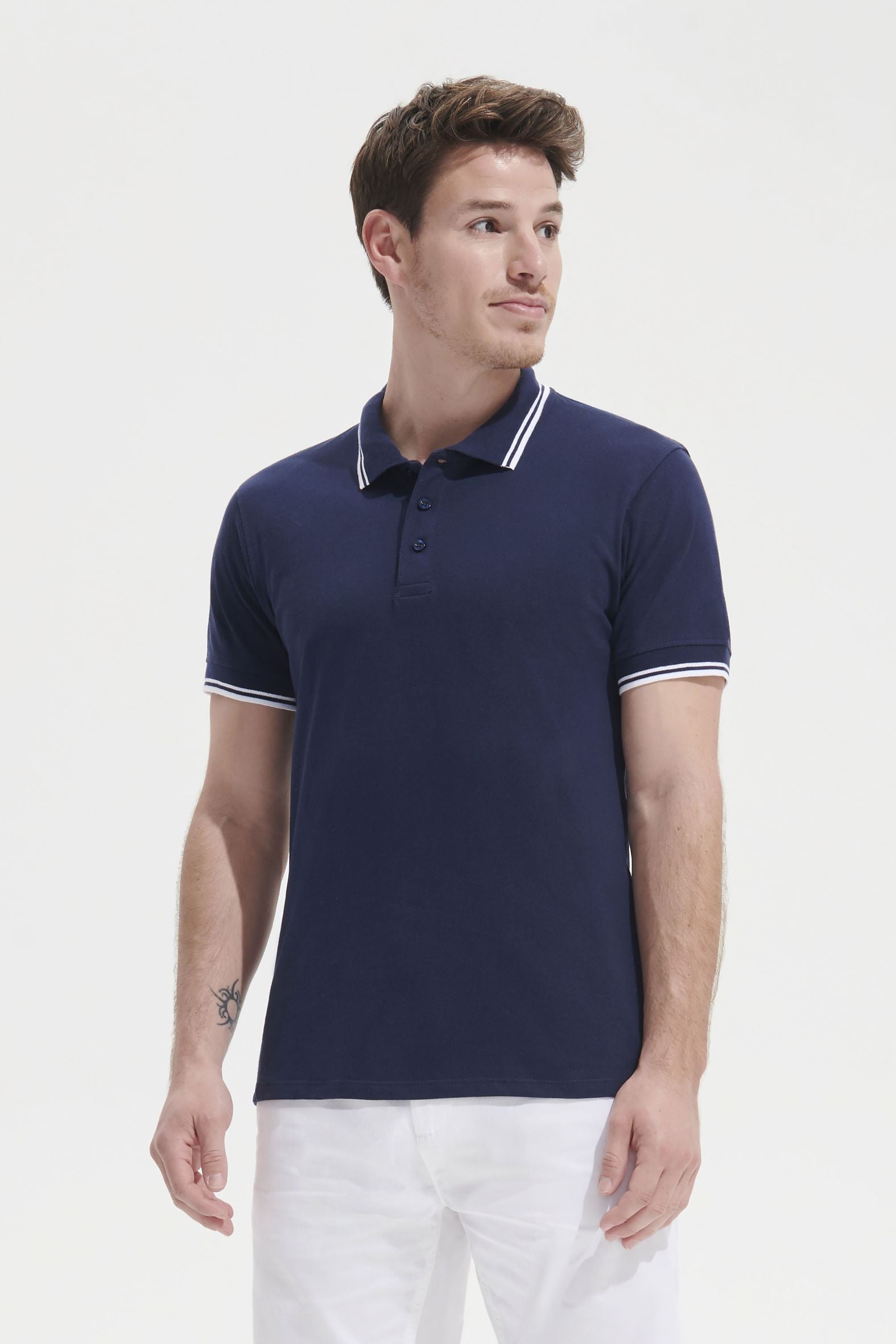 Polo homme SOL'S PASADENA, coton, moderne