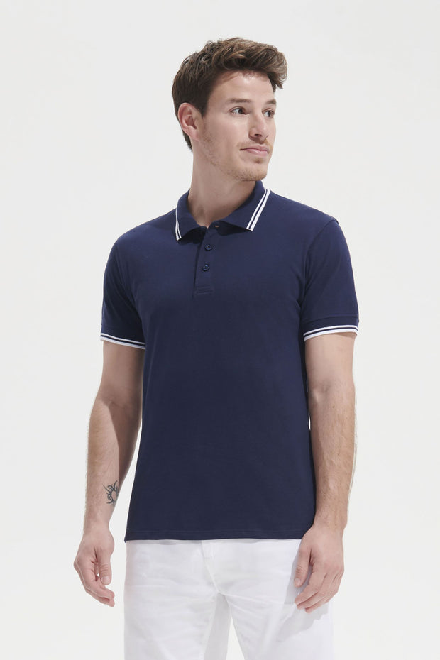 Polo homme SOL'S PASADENA, coton, moderne