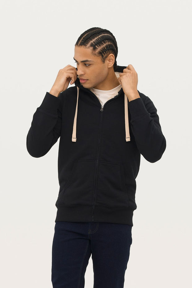 Sweat zippé SOL'S SHERPA, coton, polyester, sherpa.