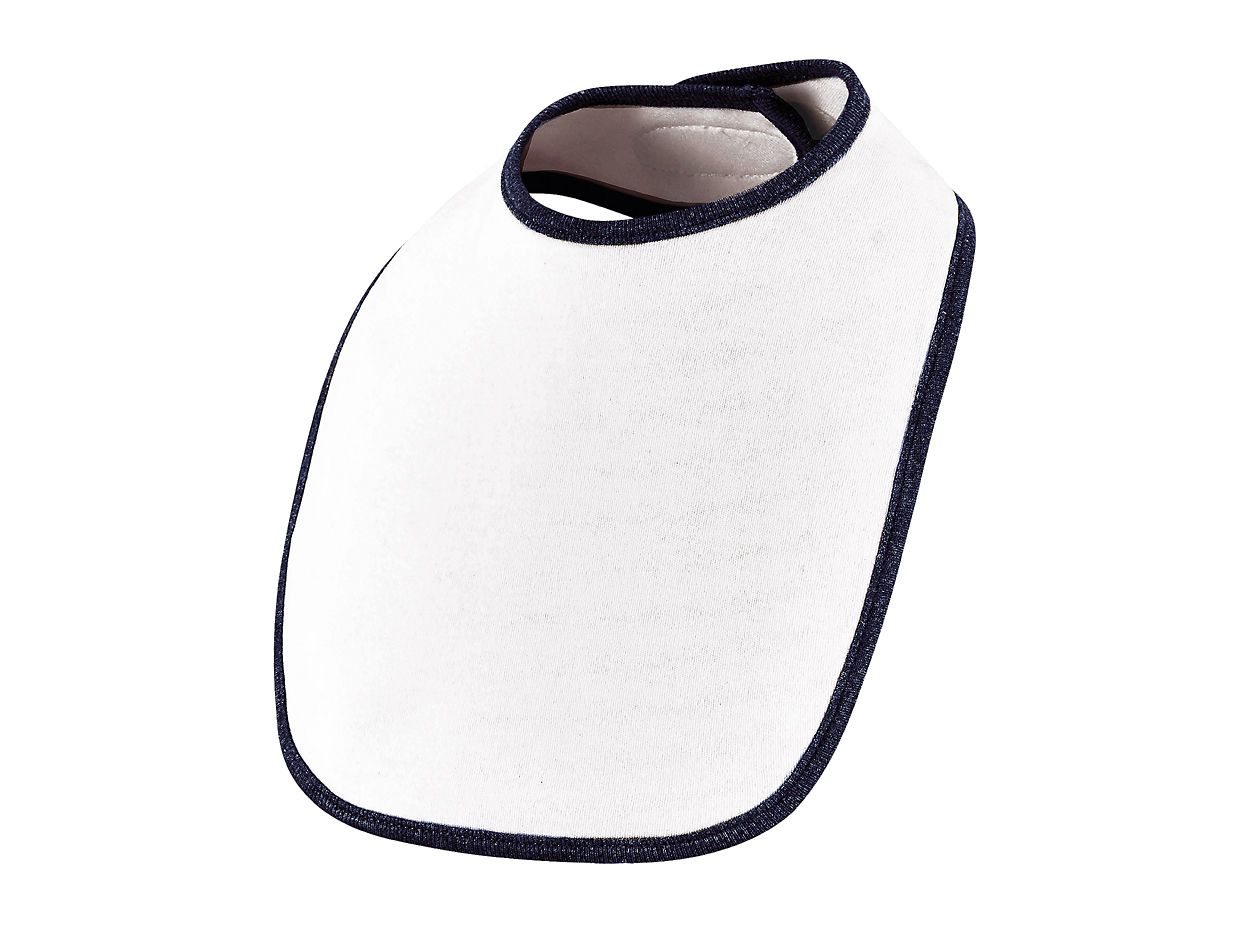 Bavoir bébé SOL'S BABIB en coton double épaisseur.