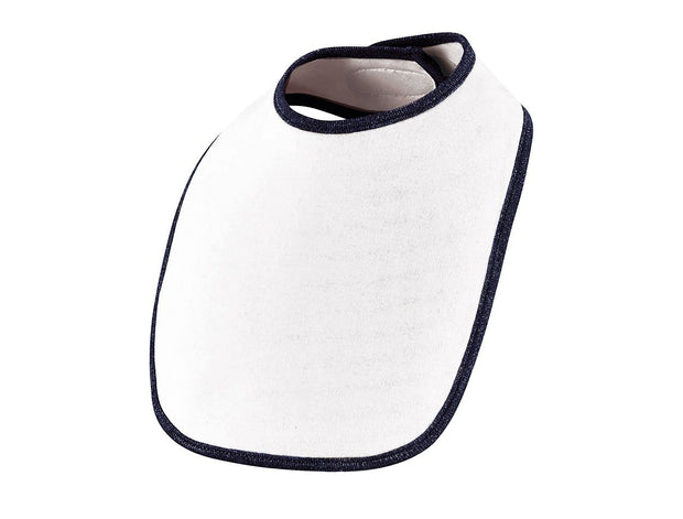 Bavoir bébé SOL'S BABIB en coton double épaisseur.
