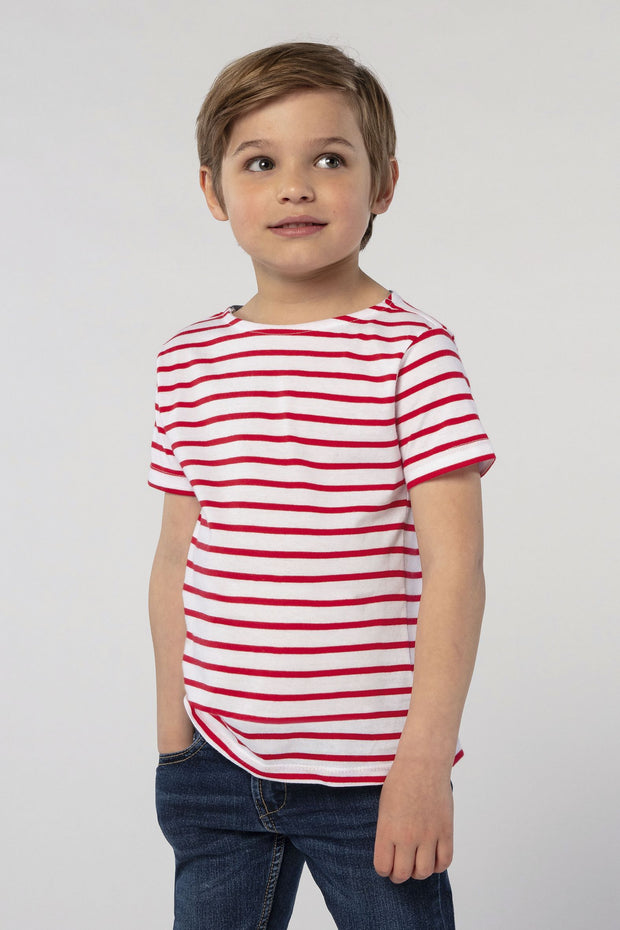 T-shirt enfant SOL'S MILES KIDS, coton, rayé