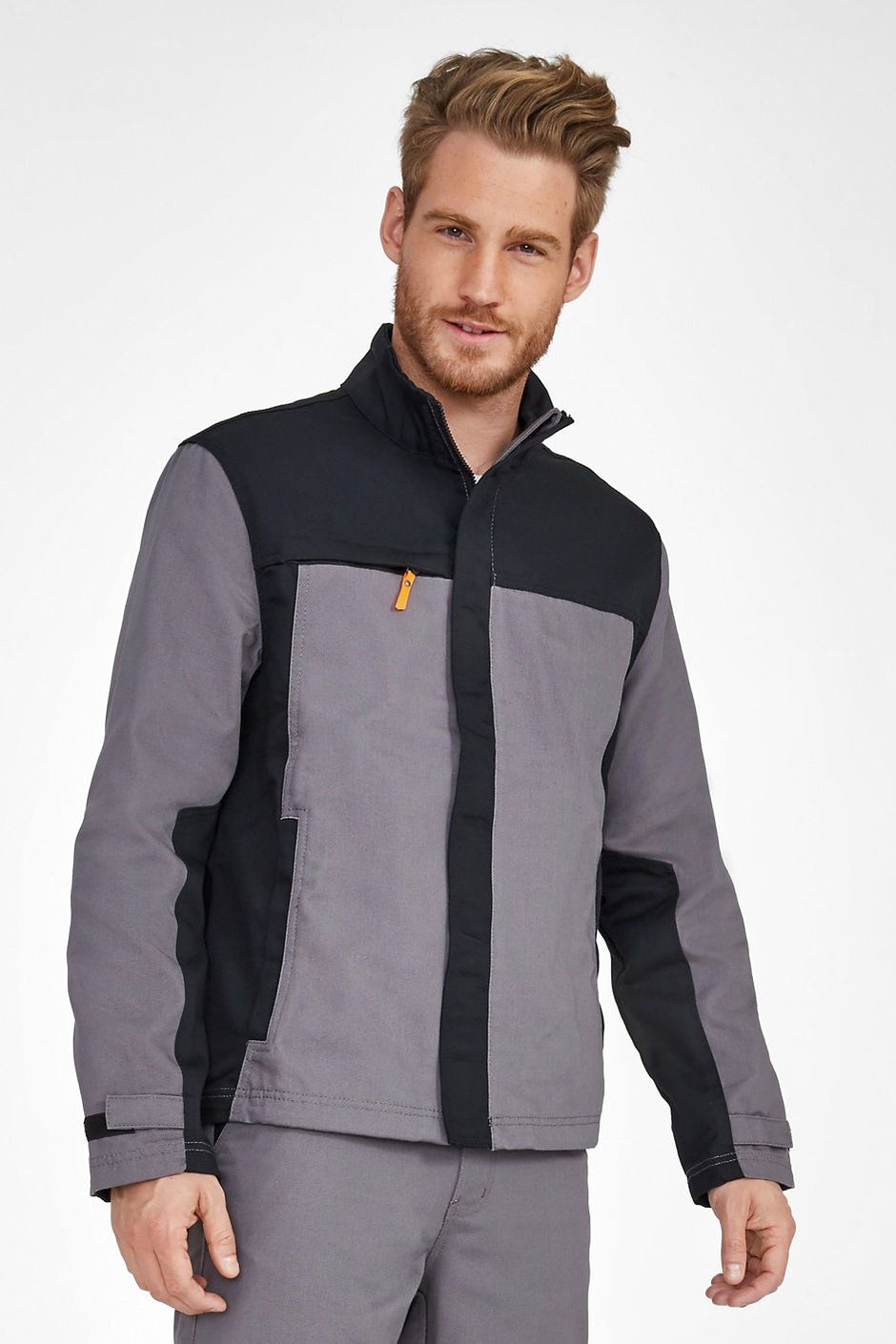 Blouson de travail bicolore SOL'S IMPACT PRO homme