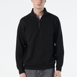 Sweat SOL'S STAN homme, coton/polyester, zippé.