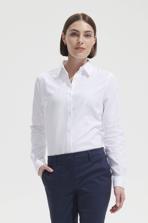 Chemise cintrée SOL'S BRODY FEMME, coton/polyester