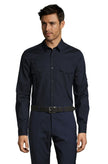 Chemise SOL'S BURMA MEN: 100% coton, manches longues.