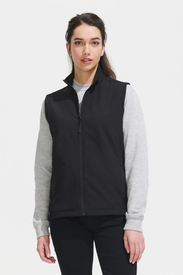 Veste Softshell SOL'S RACE BW Femme, polyester