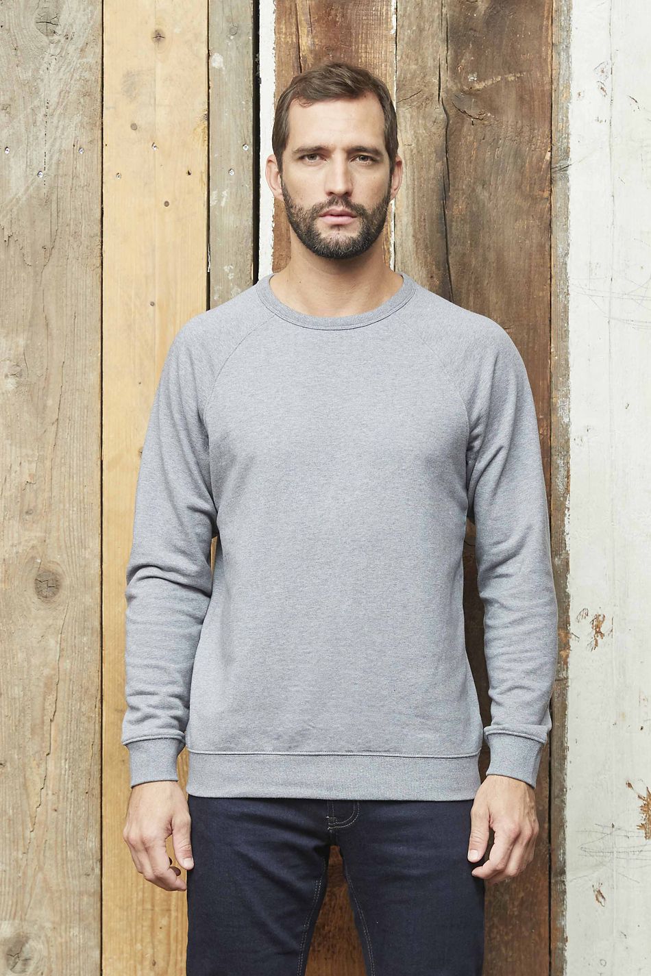 Sweat-shirt homme NEOBLU Nelson, coton et polyester.