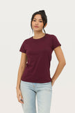 T-shirt SOL'S PIONEER WOMEN coton bio, coupe ajustée.