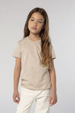 T-shirt enfant coton bio, col rond, manches courtes.