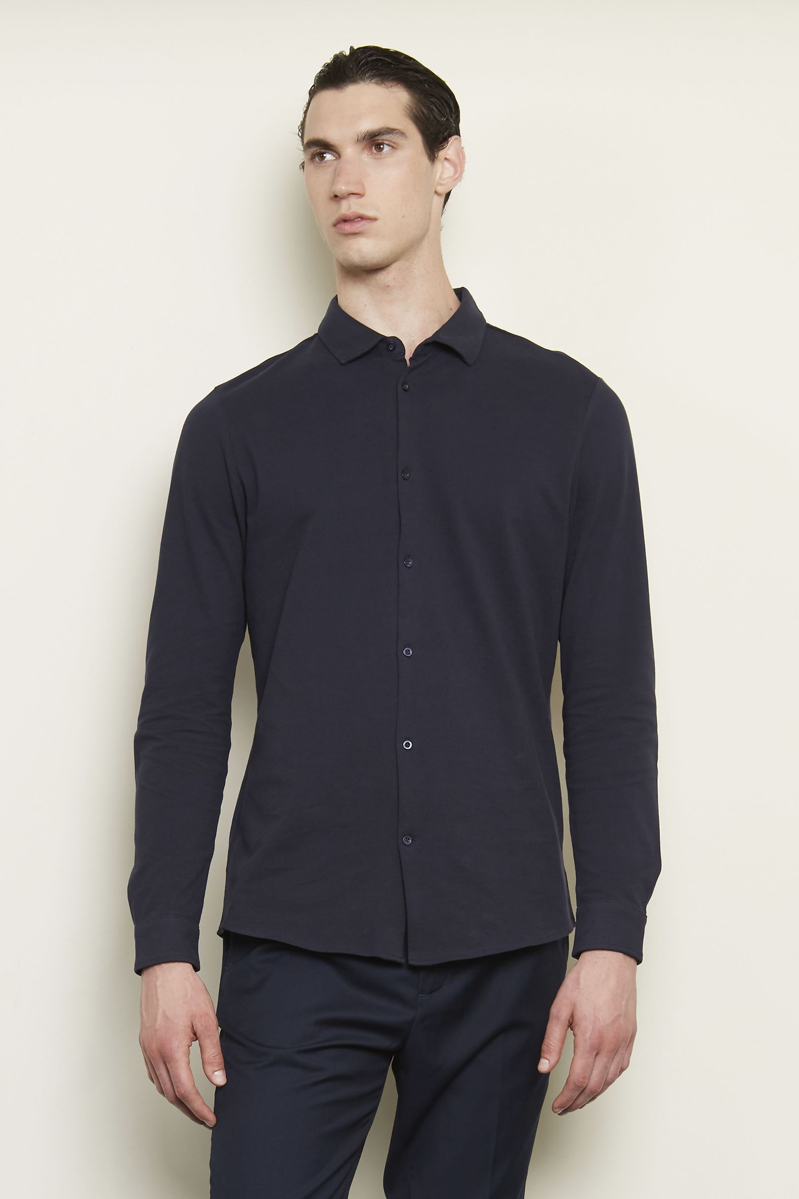 Chemise NEOBLU BASILE, coton piqué bio, homme