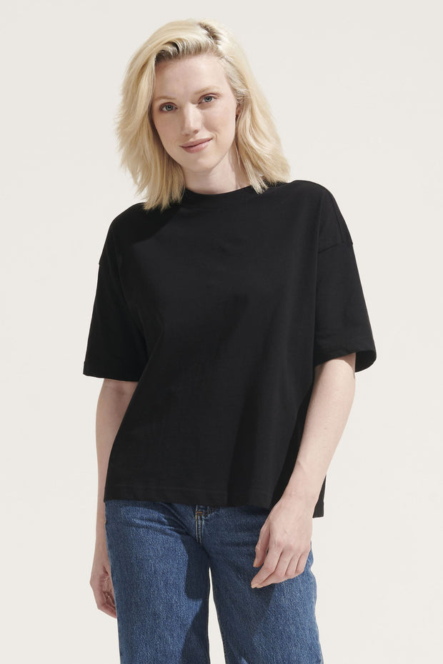 T-shirt SOL'S BOXY WOMEN coton bio oversize