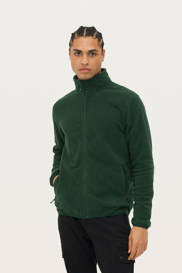 Polaire SOL'S FACTOR MEN, veste zippée recyclée.