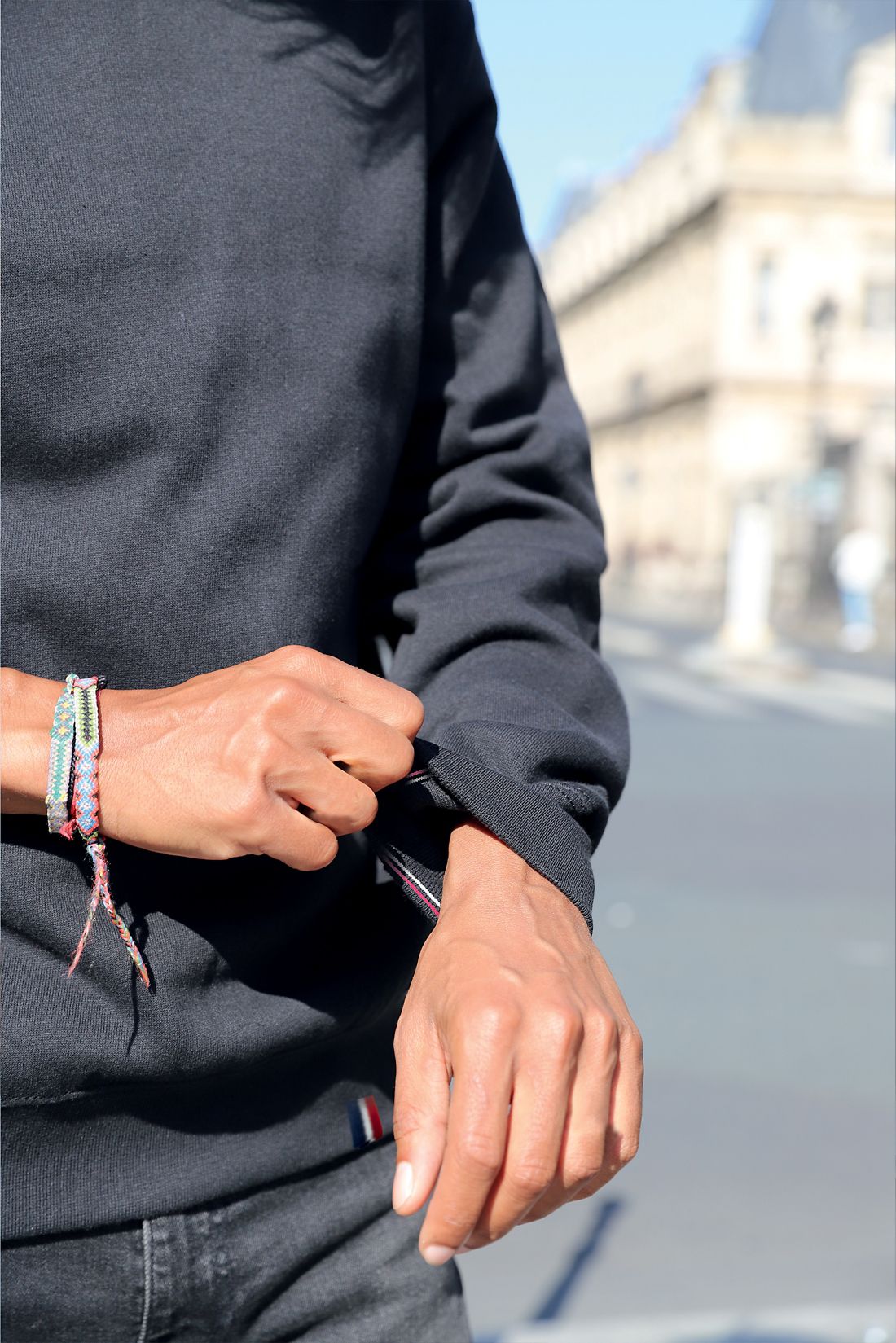 Sweat ATF ALIX, coton bio, polyester recyclé