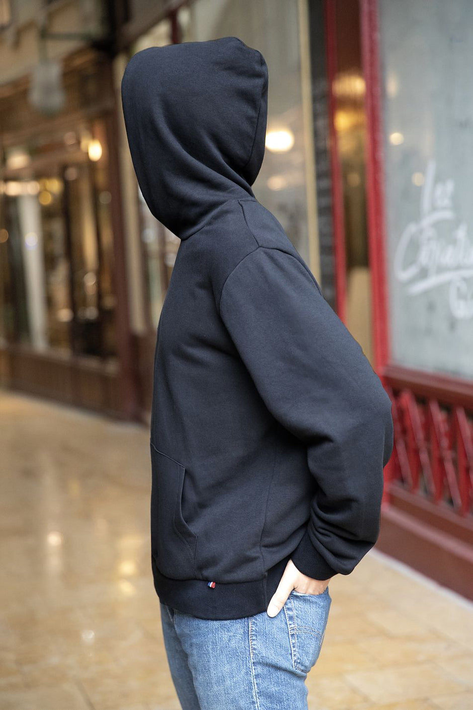 Sweat à capuche ATF GABRIEL en coton bio