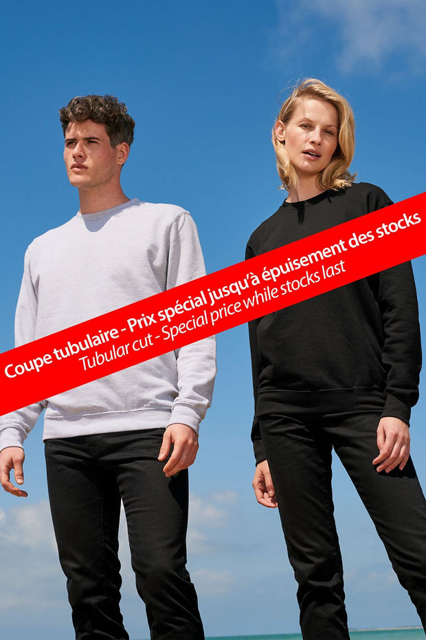 Sweat SOL'S COLUMBIA TUBE, coton, polyester recyclé