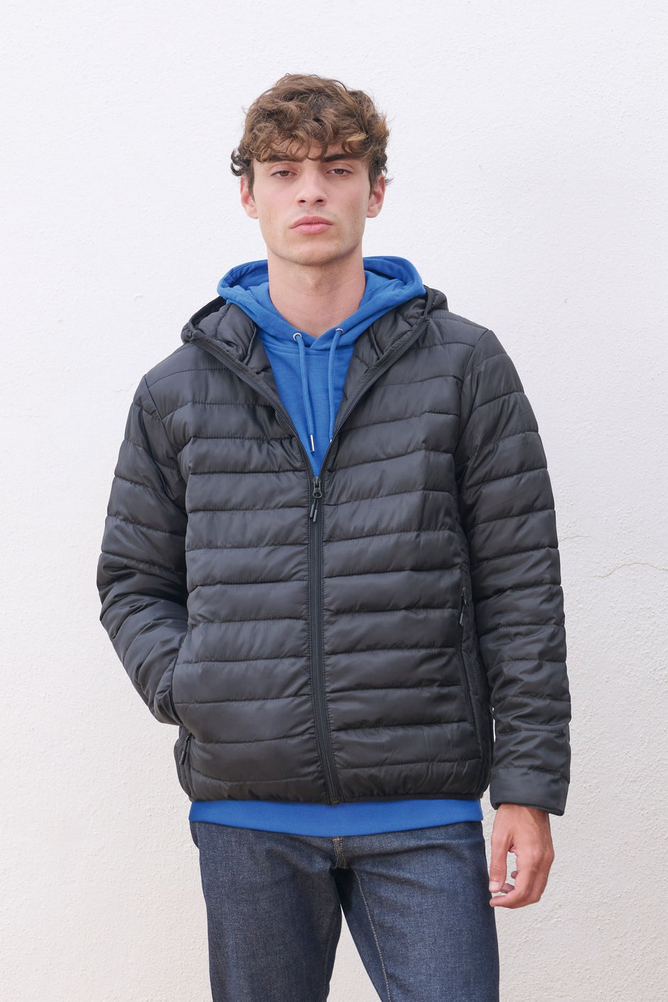 Doudoune légère à capuche SOL'S STREAM HOODED MEN