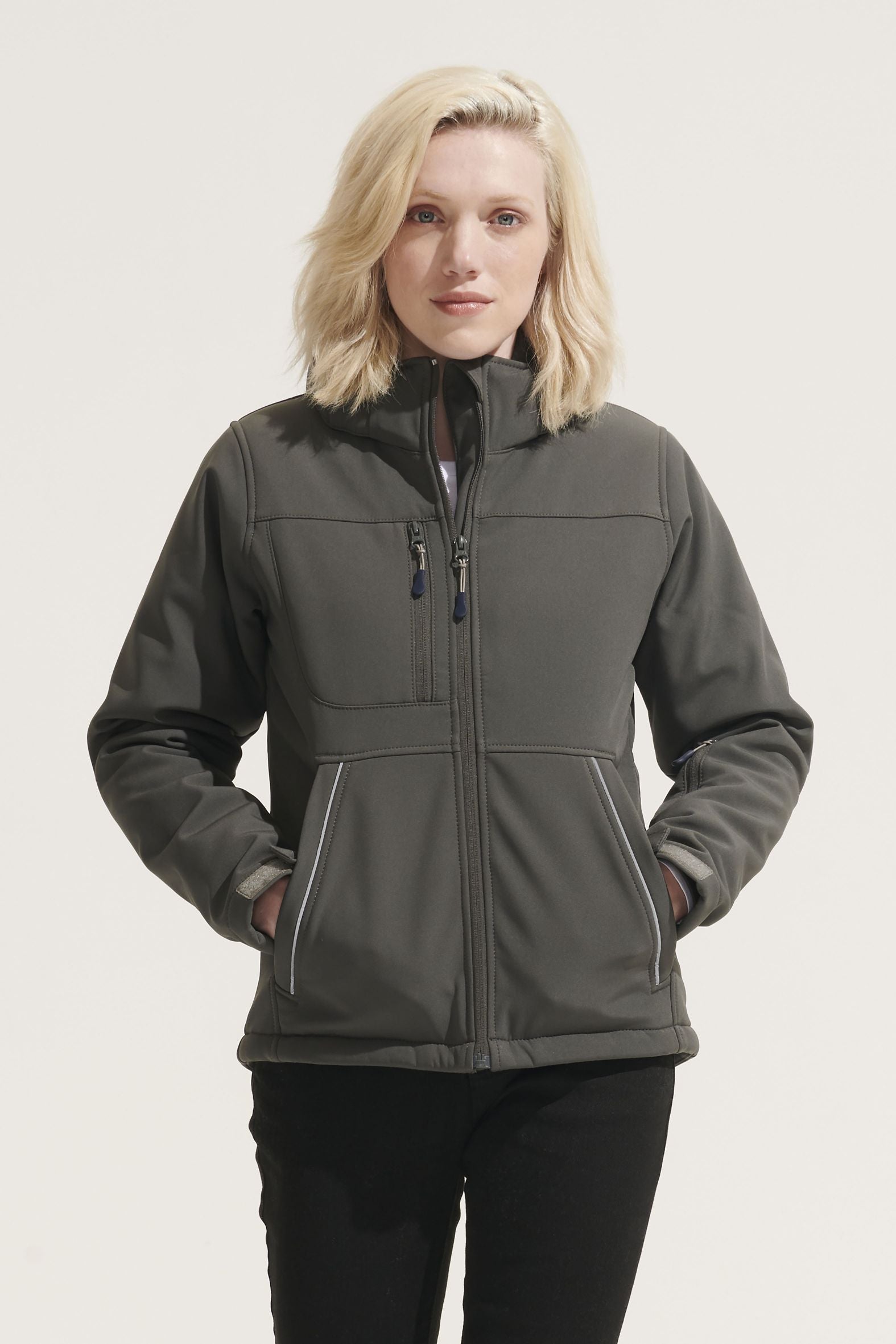 Parka softshell SOL'S ROCK Femme, chaude, imperméable