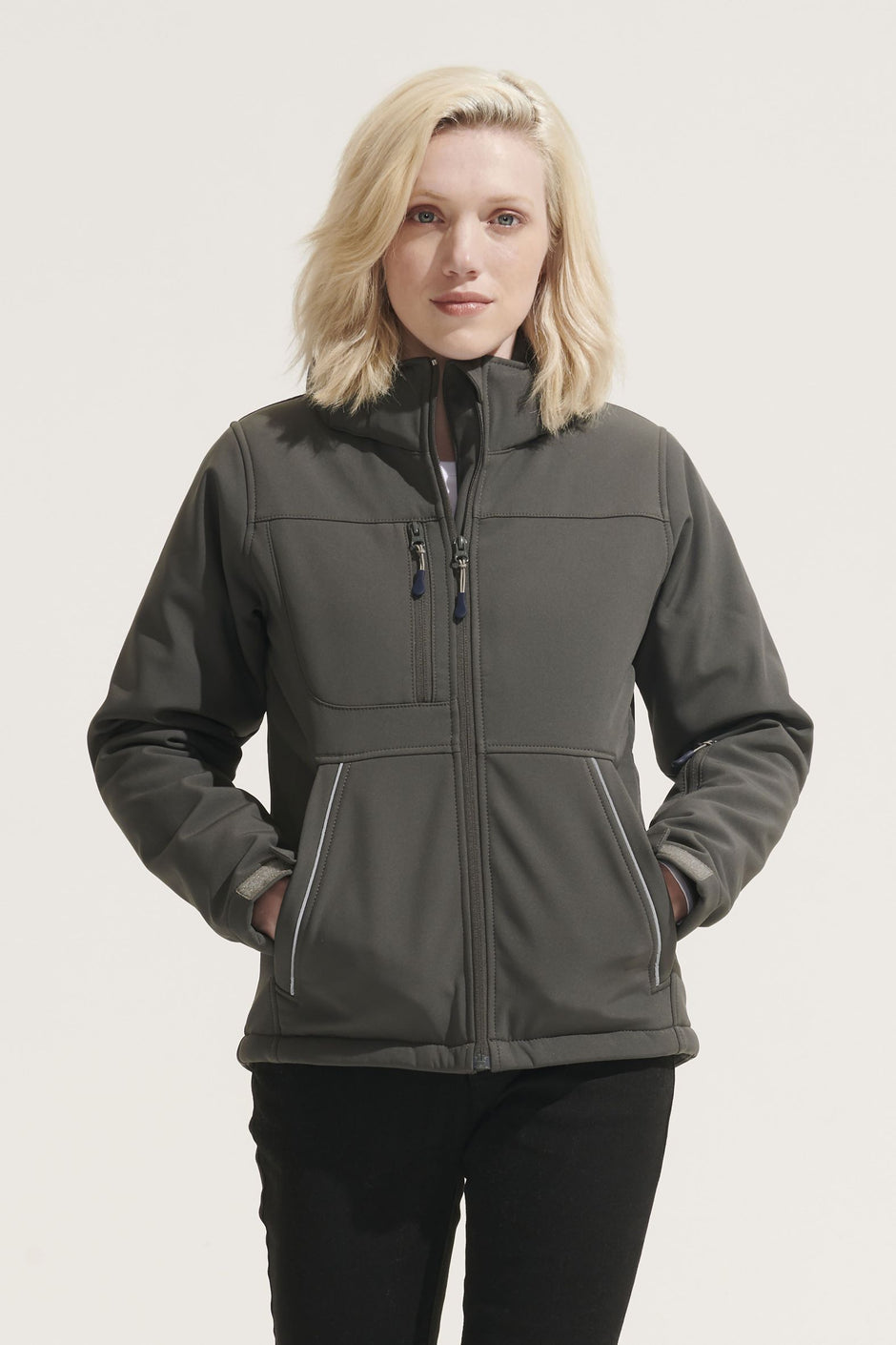 Parka softshell SOL'S ROCK Femme, chaude, imperméable